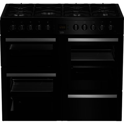 Beko BE10GASK 100cm Gas Range Cooker in Black